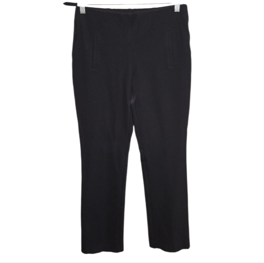 Chico's Pants Womens Size 0 Regular (Small) Black Classic Timeless Minimalist